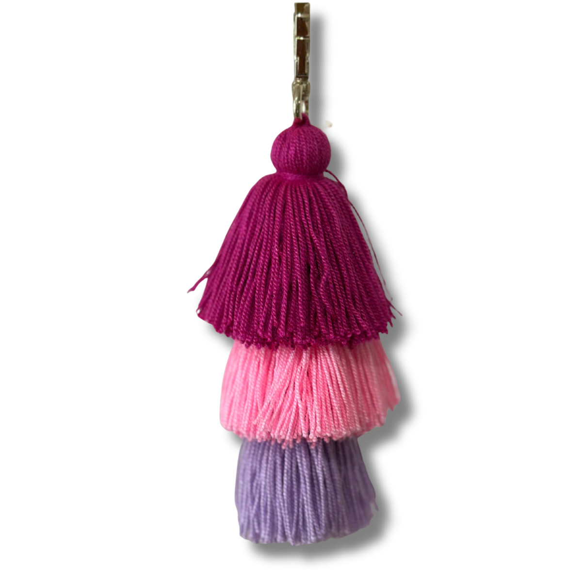 Keychain- violet, pink & lavender