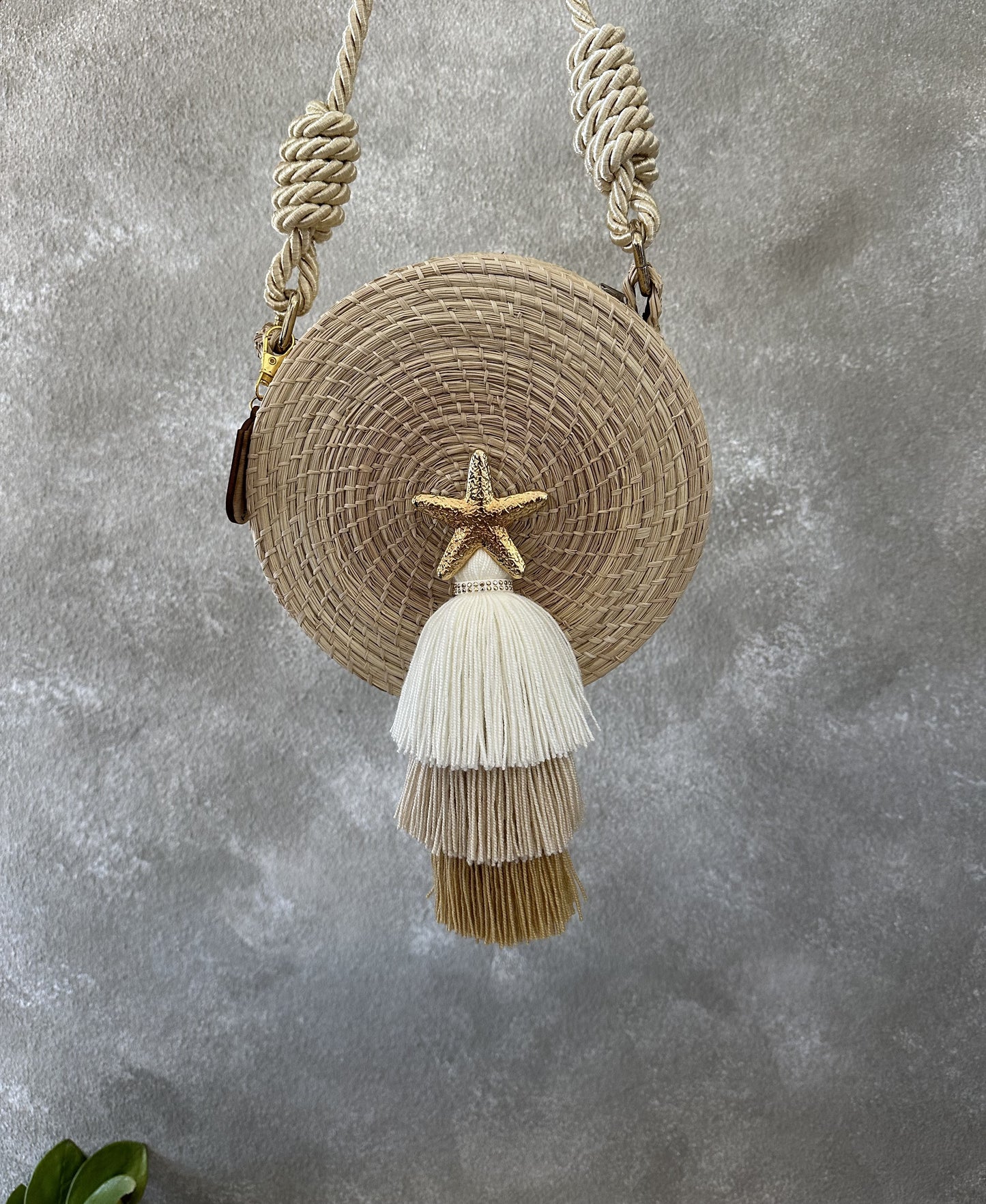 Yoyo Star Palm Bag Handwoven