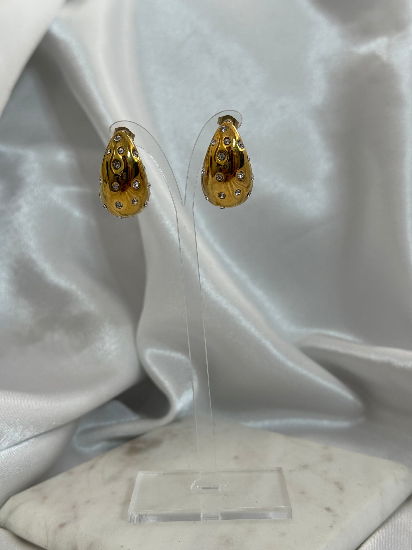 Drop Diamond Earring