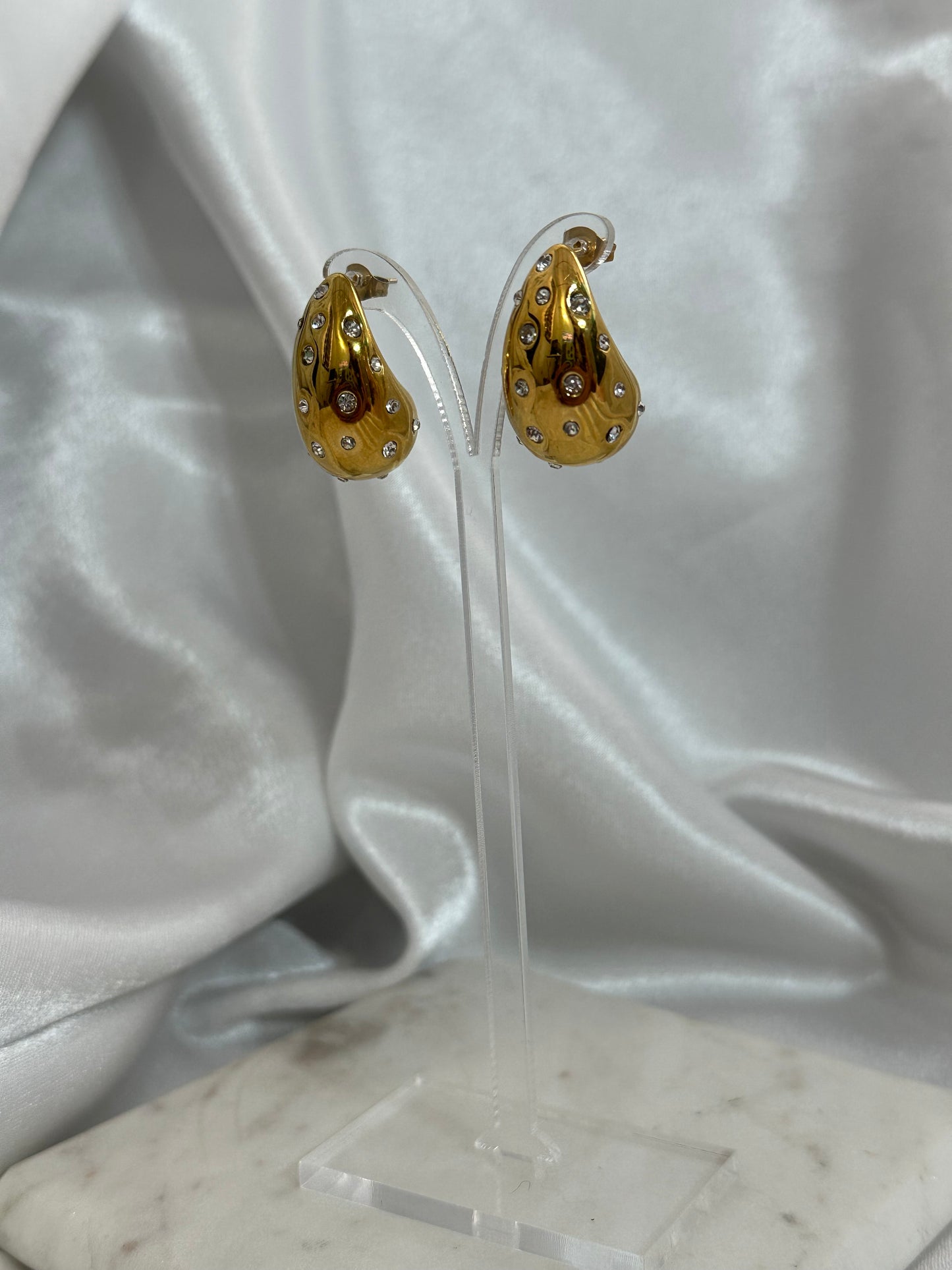 Drop Diamond Earring