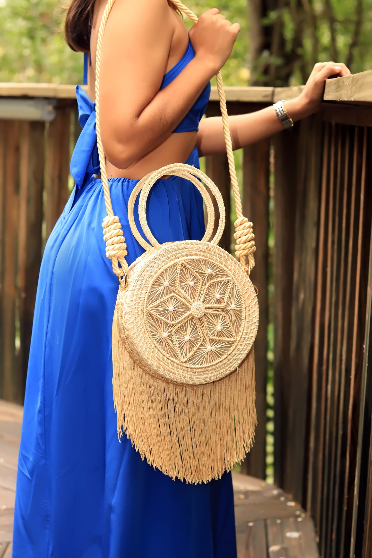 Flower Palm Bag