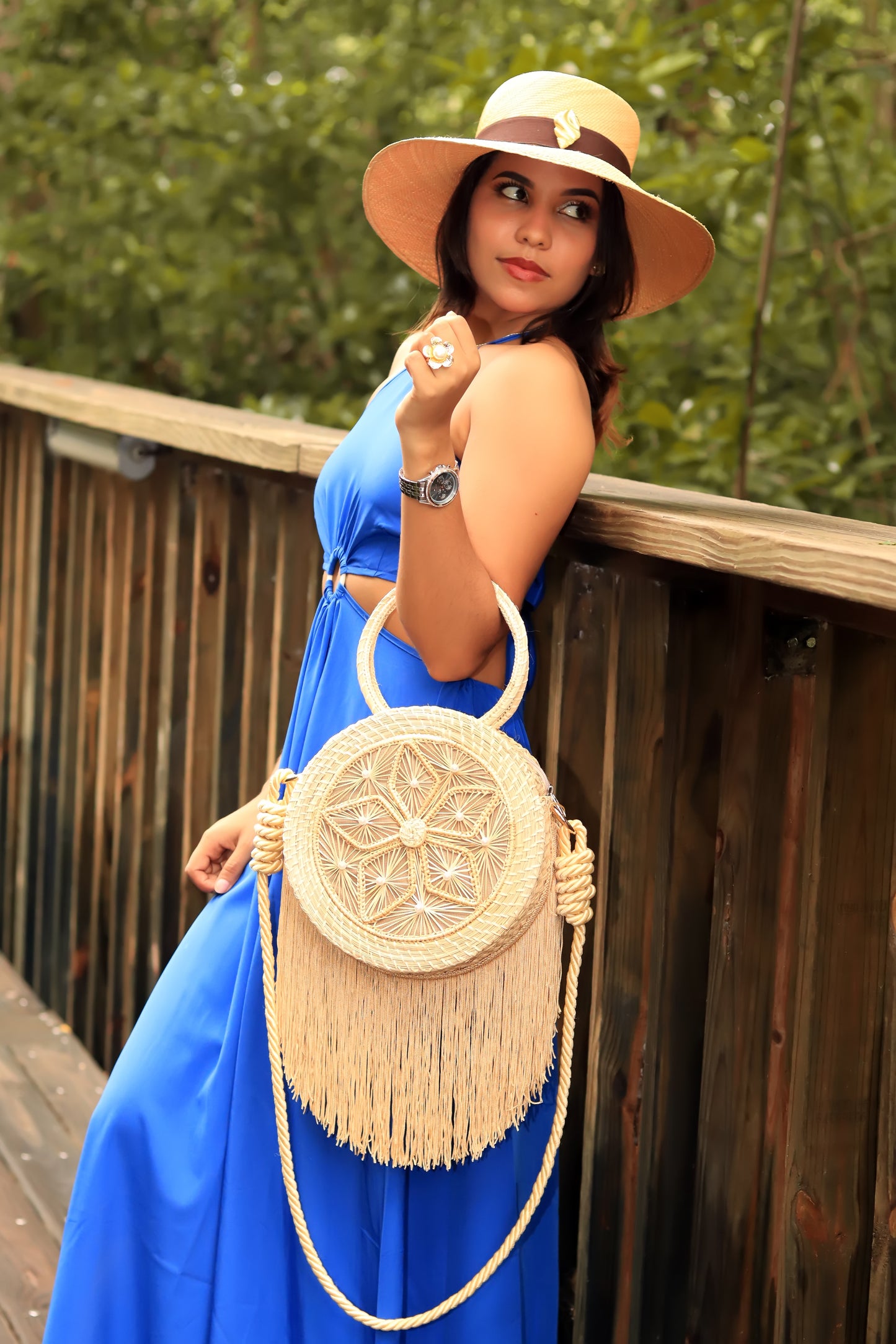 Flower Palm Bag