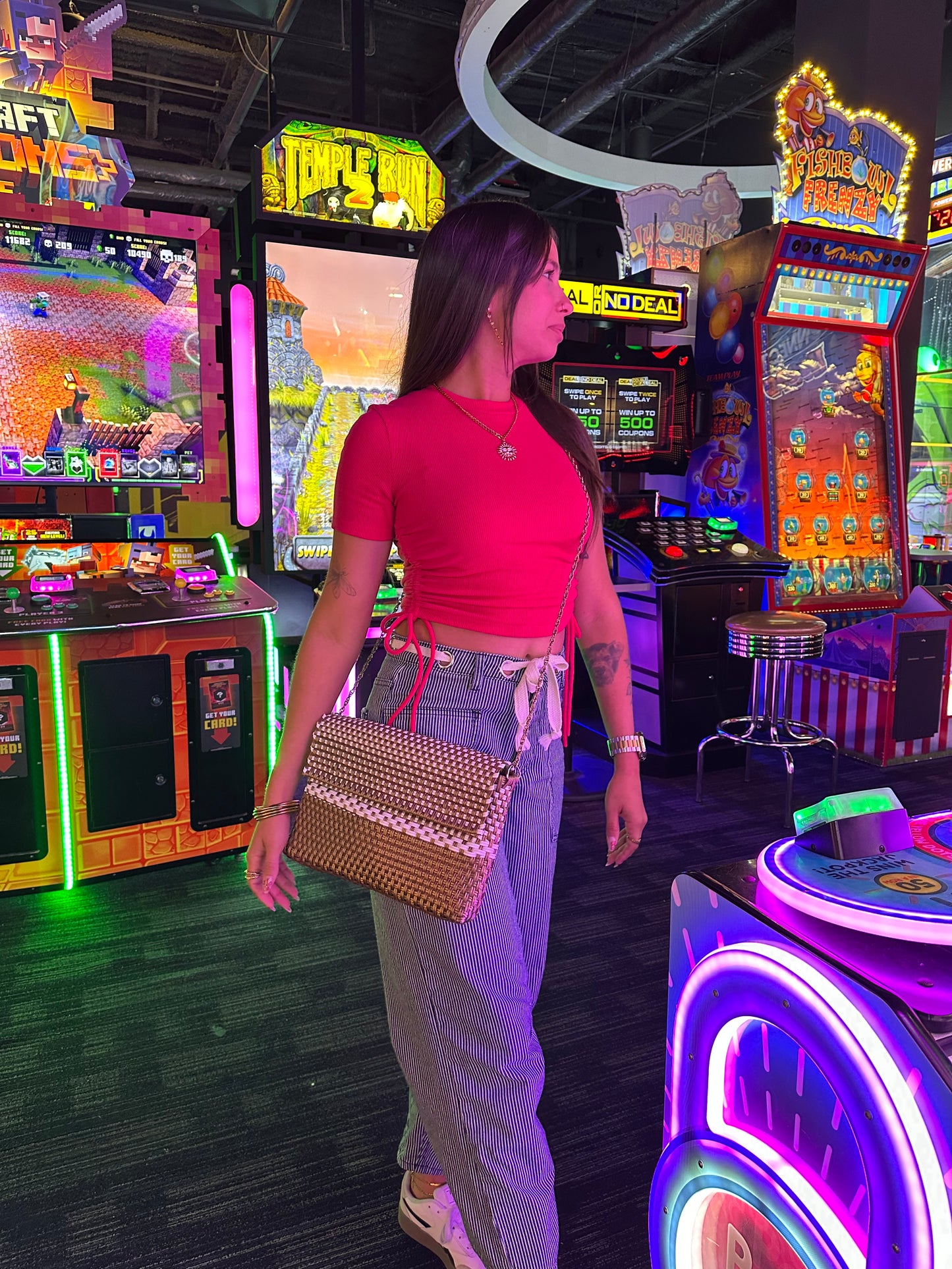 Chain Reaction- crossbody