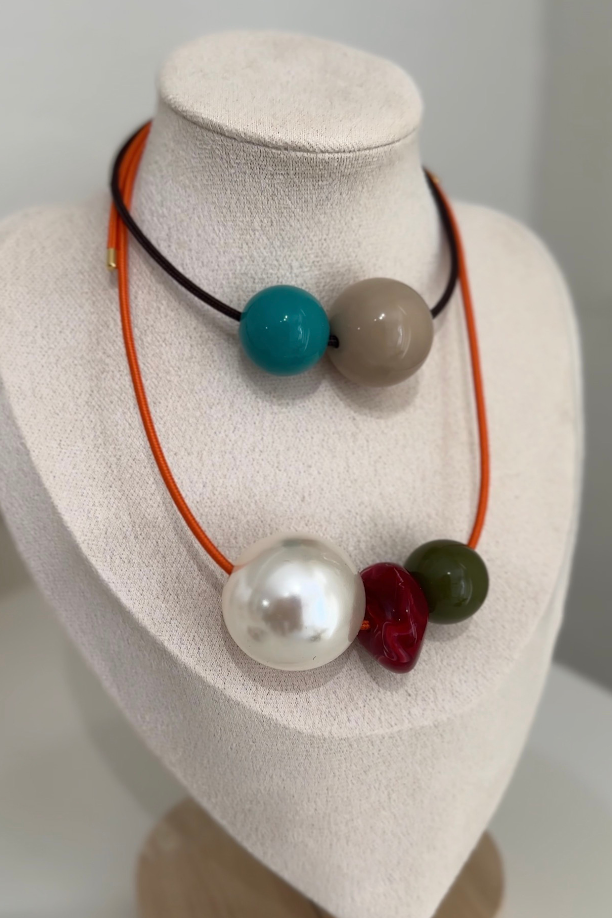 Beads for Magnetic Cord Necklace