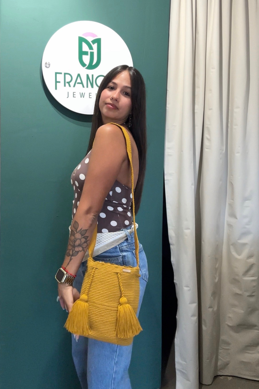 Wayuu Bag- mustard