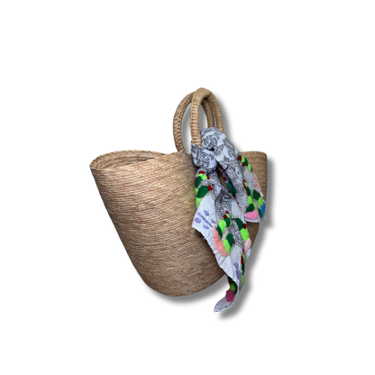 Palm Basket Handwoven