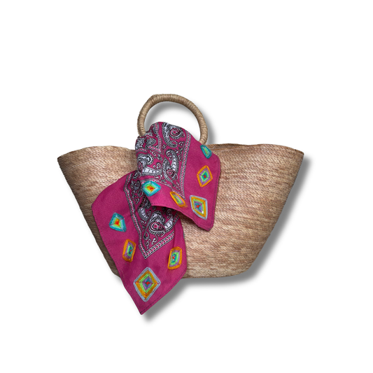 Palm Basket Handwoven