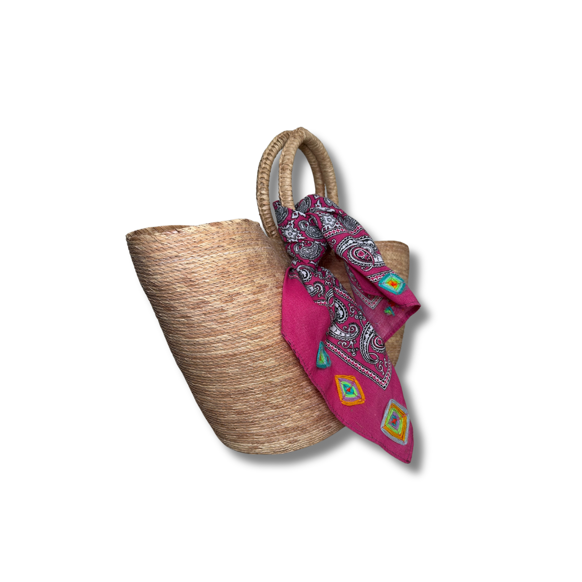 Palm Basket Handwoven