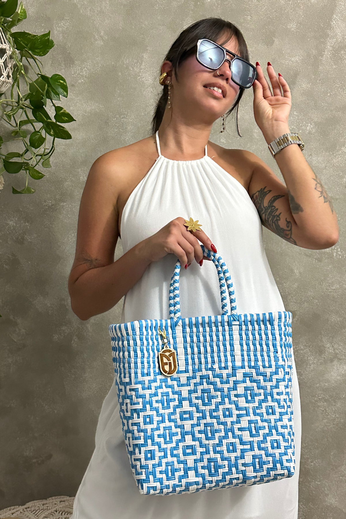 Small Tote Handwoven