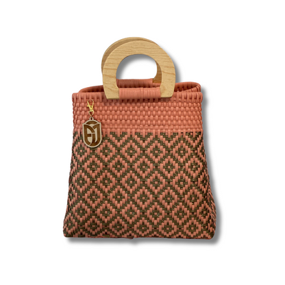 Wood Handle Tote