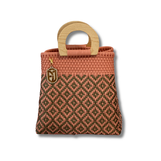 Wood Handle Tote