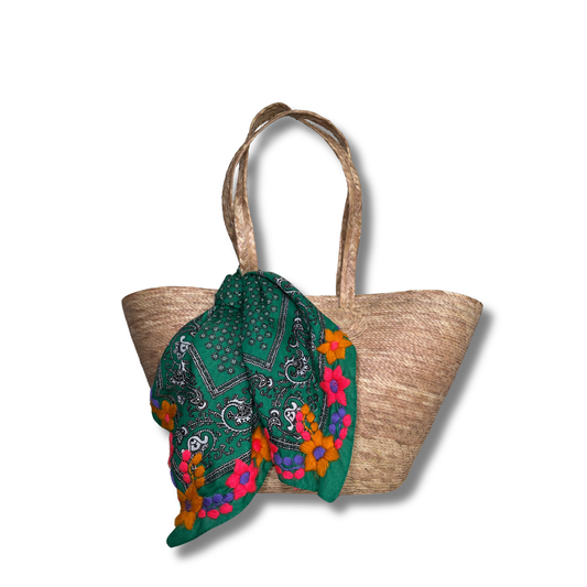 Palm Basket Handwoven