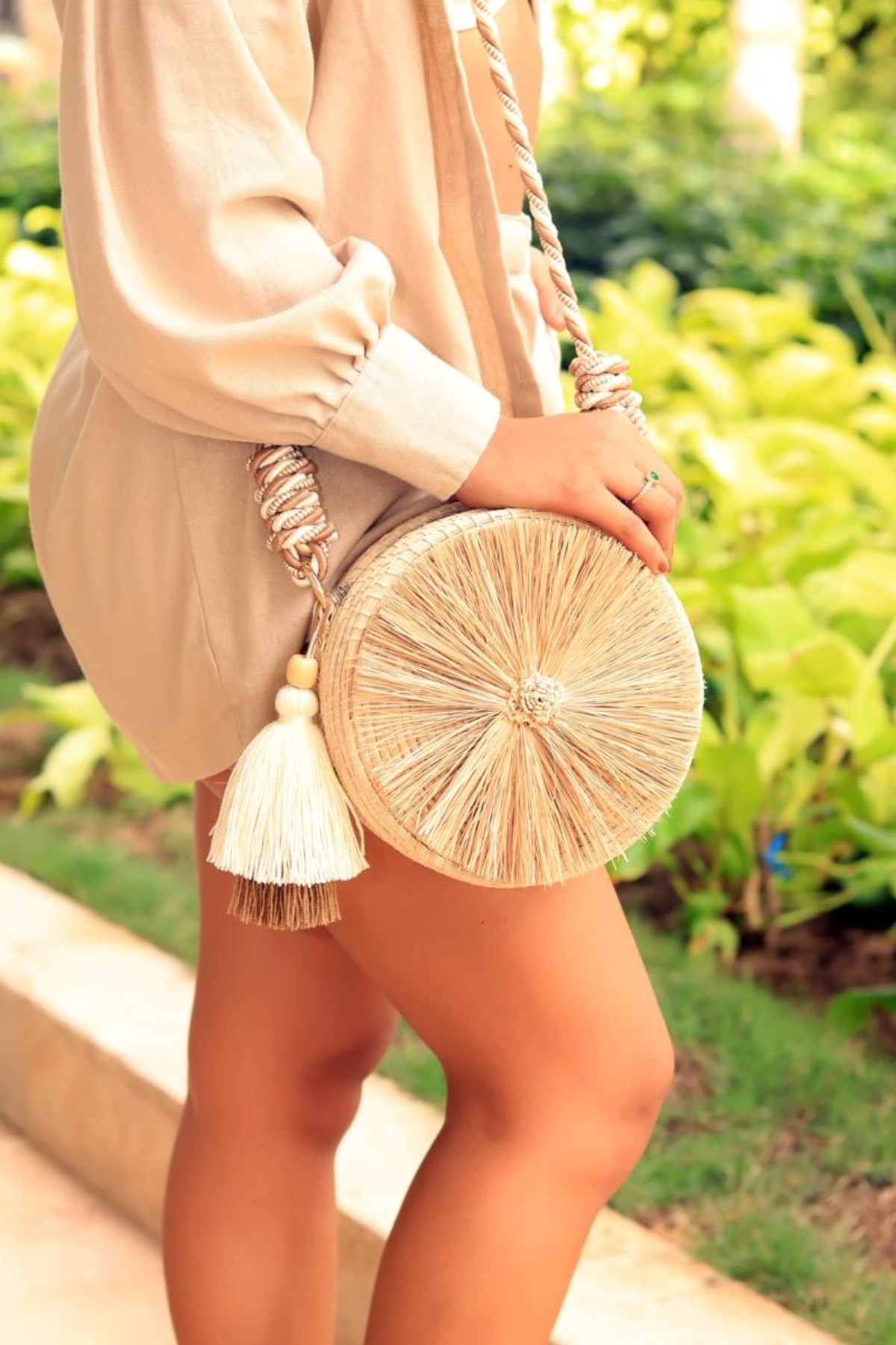 Yoyo Baru Palm Bag Handwoven