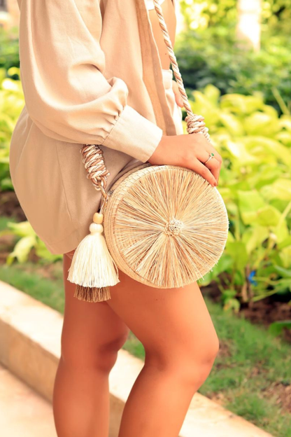 Yoyo Baru Palm Bag Handwoven