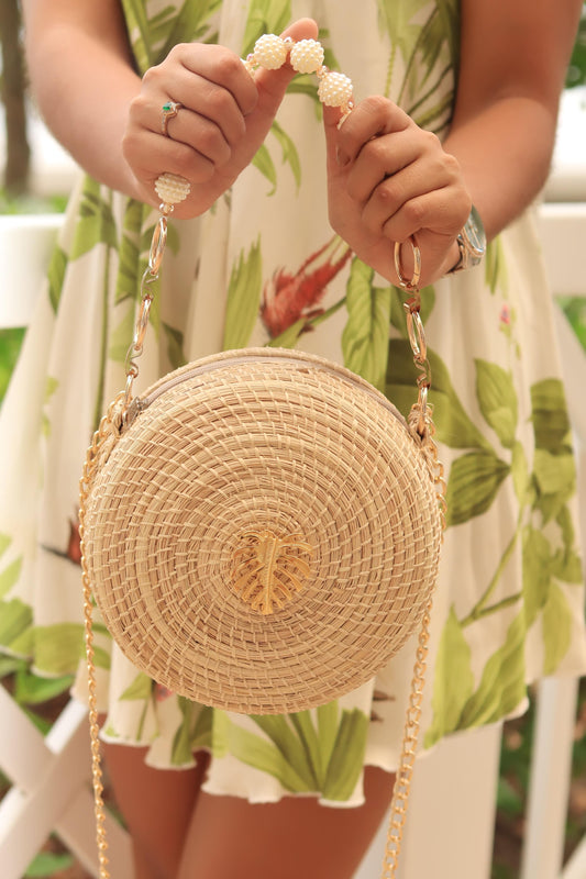 Yoyo Deluxe Palm Bag Handwoven
