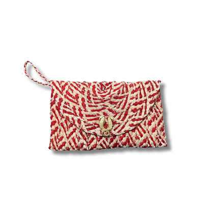 Tropical Palm Clutch