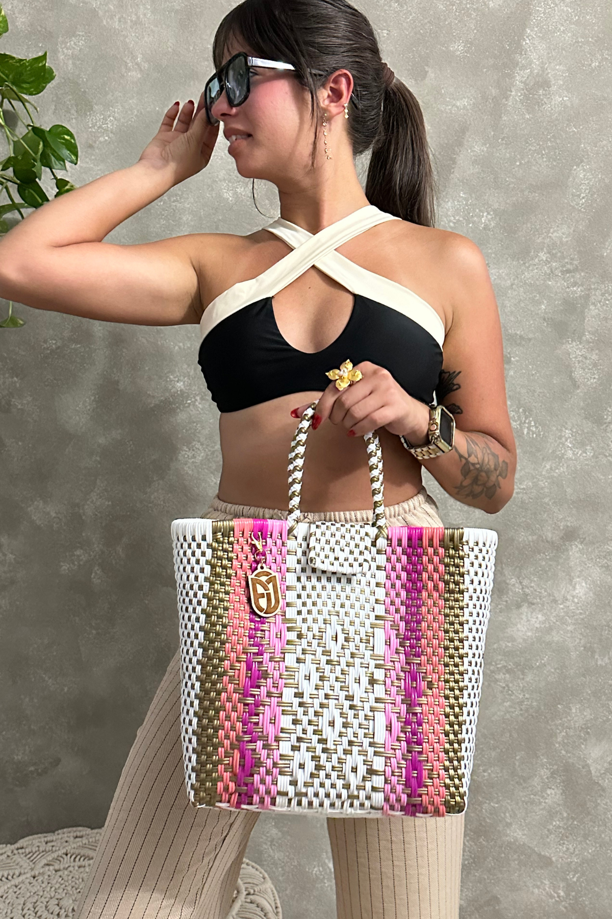 Small Tote Handwoven