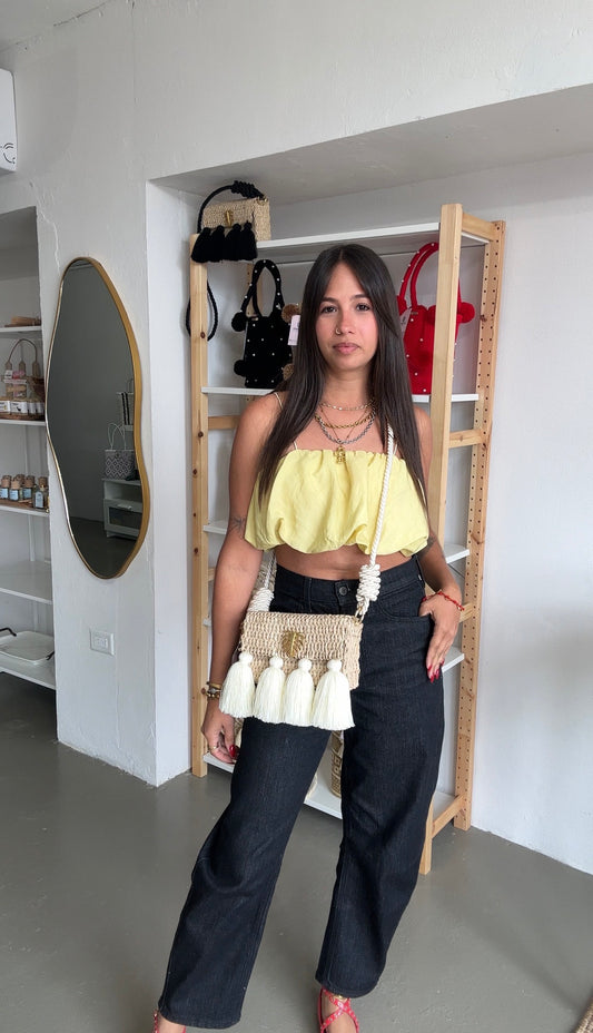 Carriel Palm Bag Handwoven