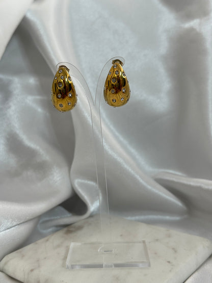 Drop Diamond Earring