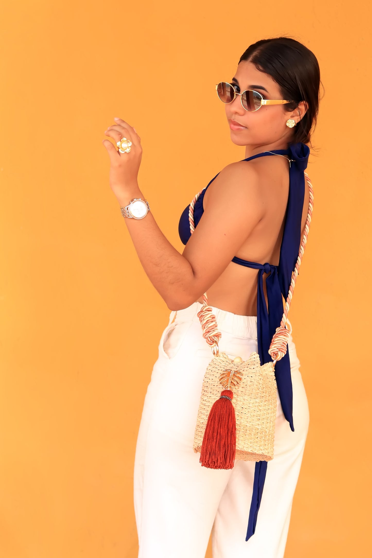 Tropical Bucket Bag