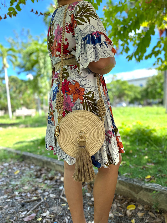 Yoyo Palm Bag Handwoven