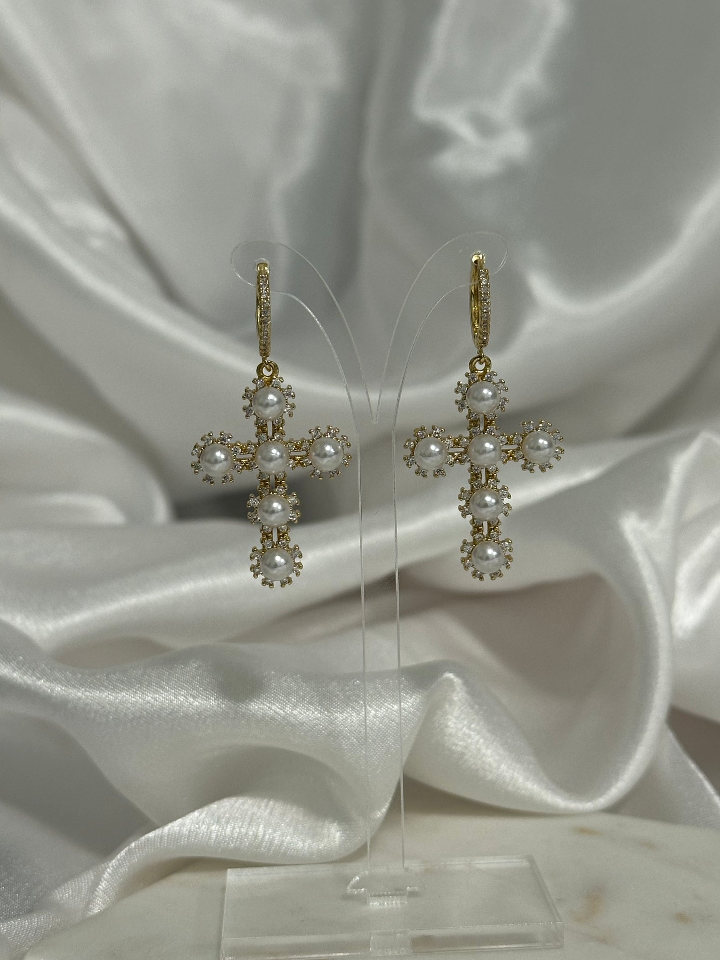 Cross Earrings